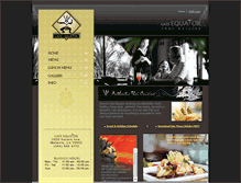 Tablet Screenshot of cafeequator.com